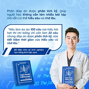 Sách Ngữ Pháp Tiếng Anh Tối Giản dành cho người mới bắt đầu - Tác giả BS. Đỗ Trung Kiên