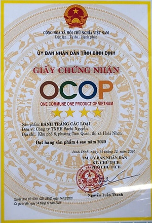 Bánh Tráng Ruốc Biển Nướng Sẵn Sachi Loại 60Gram