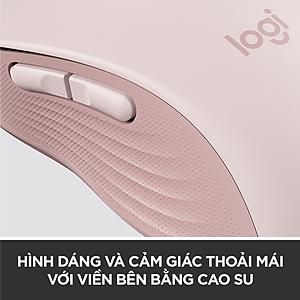 Chuột không dây bluetooth Logitech Signature M650 - Dành cho tay có kích cỡ từ nhỏ tới trung bình, Cuộn SmartWheel, giảm ồn, các nút bên có thể tùy chỉnh - Hàng chính hãng