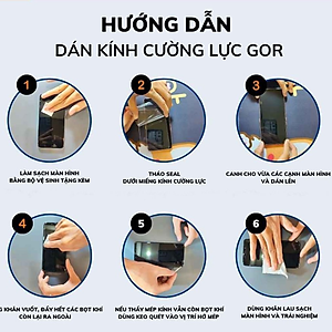 Combo 2 kính cường lực Gor cho Samsung Galaxy Z Fold 5 - Hàng Chính Hãng