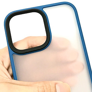 Ốp lưng cho iPhone 13 Pro Max hiệu Likgus viền màu chống vân tay (Không ố màu) - Hàng nhập khẩu