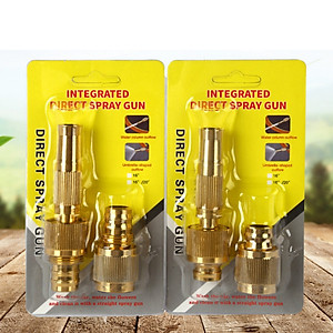 Bộ Đầu Vòi Xịt Tăng Áp Phun Nước Rửa Xe,Tưới Cây