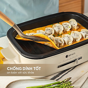 Nồi lẩu nướng đa năng Elmich MCE-3909OL (1250-1500W) - Hàng chính hãng