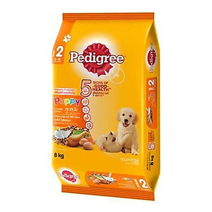Đồ Ăn Cho Chó Con Vị Gà Và Trứng Pedigree (8kg)