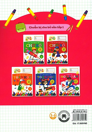 Chuẩn Bị Cho Bé Vào Lớp 1 - Cùng Bé Học Toán (Quyển 5) (Tái Bản 2020)
