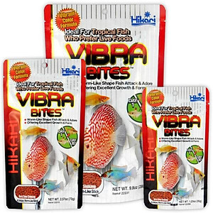 Thức ăn HIKARI VIBRA BITES - Thức ăn cao cấp cho cá Đĩa -Thần Tiên -Phượng Hoàng - Cá nhiệt đới - Cám HIkari