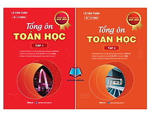 Sách - Combo Tổng Ôn Toán Học Tập 1 + 2 (Moon)