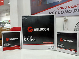 DÂY HÀN LÕI THUỐC E71T-GS 5KG 1MM WELDCOM - HÀNG CHÍNH HÃNG