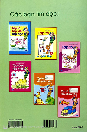 Sách Tập Tô - Tập Viết - Tập Đọc (Tập 2) (Dành Cho Bé 5 - 6 Tuổi)