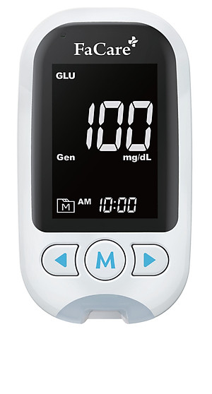 Máy đo Đường huyết, Mỡ máu, Axit Uric 5 trong 1 FaCare FC-M168 (TD-4216) Bluetooth