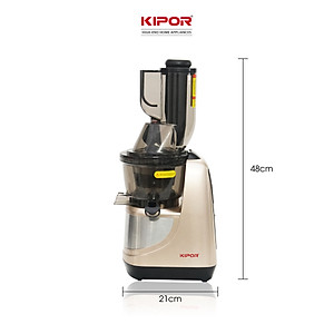 Máy ép chậm KIPOR KP-SJ595 - Chân đế chống rung lắc - Tặng lưới làm kem - Động cơ đồng nguyên chất công suất lớn -Hàng chính hãng