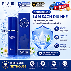 Gel vệ sinh phụ nữ PLSUR độc quyền DAMODE chai 30ml gel vệ sinh phụ nữ tốt nhất chính hãng Hàn Quốc