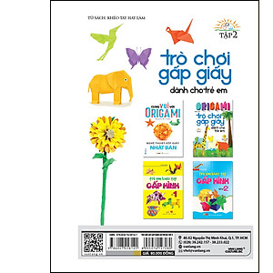 Sách Trò Chơi Gấp Giấy Dành Cho Trẻ Em T2