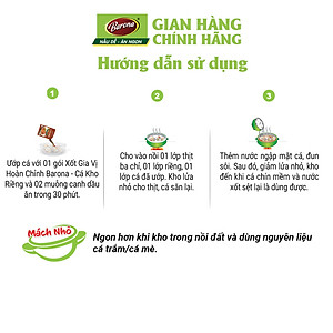 Xốt Gia Vị Hoàn Chỉnh Barona - Kho Riềng 80g