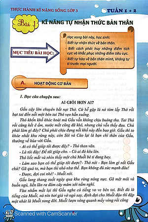 Sách Thực Hành Kỹ Năng Sống Lớp 3 (Màu)