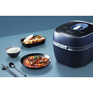 Nồi cơm điện cao tần Locknlock IH pressure rice cooker EJR526GRY (1.8 Lít)- Hàng chính hãng