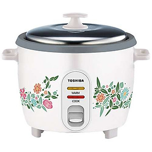 Nồi cơm nắp rời Toshiba RC-18MH1PV(F) 1.8 lít - Lòng nồi hợp kim nhôm chống dính - Hàng chính hãng, Bảo hành 12 tháng