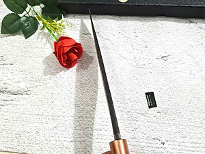 DAO BẾP PHÚC SEN - DAO SIZE 25 CHẶT ĐI RỪNG MÃ AQN41