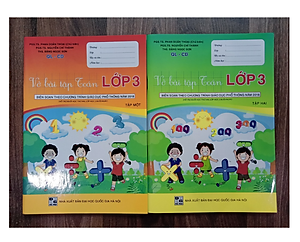 Sách - Combo Vở Bài Tập Toán Lớp 3 - Tập 1 + 2 ( Cánh Diều )