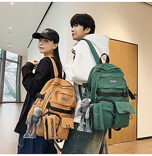 Balo thời trang phong cách Hàn Quốc dày dặn chống thấm nước dùng cho đi học, đi chơi - BEE GEE – BLTT9146