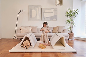 Thảm Chơi Xếp Gọn 5 Mảnh Dày 4cm Cho Bé Siêu Chất Lượng, Tiện Dụng CARAZ