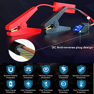 Bộ kích điện kiêm bơm lốp ô tô và sạc dự phòng Goodyear GY-5296 - Hàng nhập khẩu