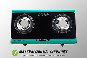 Bếp Gas Hồng Ngoại Đôi Sunhouse SHB004MT - Hàng chính hãng