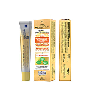 Tinh chất vitamin C dưỡng trắng, mờ thâm cao cấp Melano CC Premium Whitening Essence 20ml