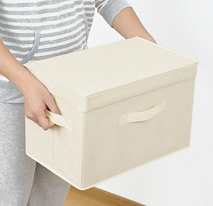 [Loại Xịn - Xuất Khẩu] Bộ 2c Hộp Vải Đựng Đồ Đa Năng TD1 – Túi Vải Đựng Quần Áo Chăn Màn Phong Cách Thụy Điển Sang Trọng, Lịch Sự – Hàng Chính Hãng