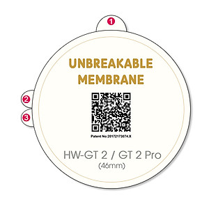 Miếng Dán Màn Hình Mặt Trước PPF Dành Cho Đồng Hồ Thông Minh Huawei GT2 Pro 46mm- Hàng Chính Hãng