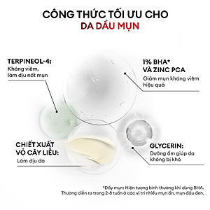Serum Men Stay Simplicity cho da mụn giúp làm dịu, khô cồi cho nam Calm Skin Relief Facial Serum 30ml