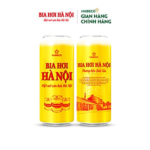 Bia Hơi Hà Nội - Thùng 24 lon 500ml - Phiên bản Tết 2026