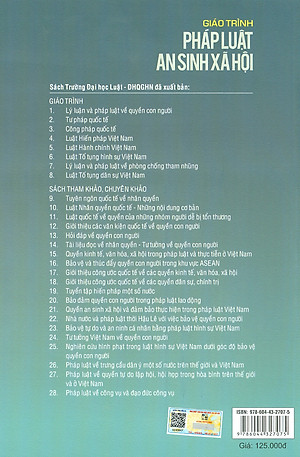 Giáo Trình Pháp Luật An Sinh Xã Hội (Tái bản lần 2)