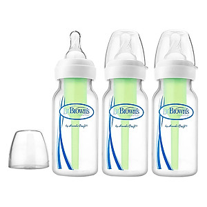 Bộ 3 Bình Sữa Options Dr.Brown's 43005 Cổ Thường Nhựa PP (120ml)