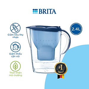 Bình Lọc Nước BRITA Marella Cool Blue - 2.4L (Kèm Maxtra Plus)