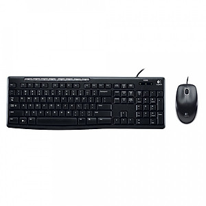 Bộ Bàn Phím Và Chuột Có Dây Logitech MK200 - Hàng Chính Hãng