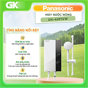 Máy nước nóng Panasonic DH-4UP1VW - HÀNG CHÍNH HÃNG (CHỈ GIAO HCM)