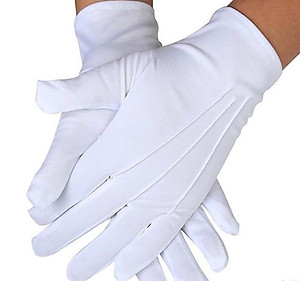 Găng tay nam thu đen gân phụ kiện cưới Giang găng tay nam