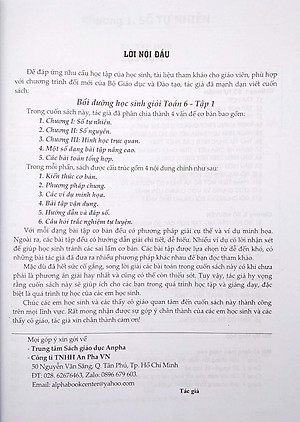 Bồi Dưỡng Học Sinh Giỏi Toán Lớp 6 - Tập 1