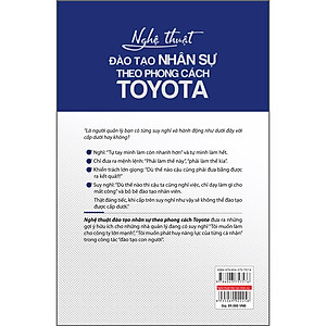 Sách Đào tạo nhân sự theo phong cách của Toyota