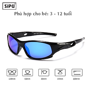 [Kèm Video] Mắt Kính Trẻ Em SiPU Chính Hãng MK05 Chống UV400 + Chống gãy - Bé Trai Bé Gái (Kèm Hộp Ô Tô)