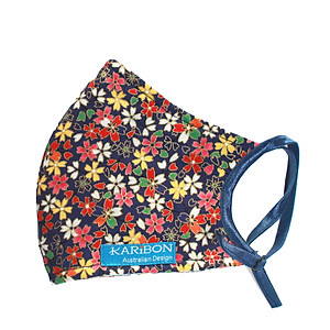 Khẩu trang Karibon Cotton họa tiết