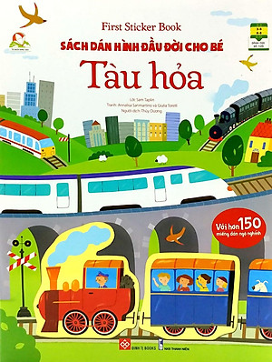 First Sticker Book - Sách Dán Hình Đầu Đời Cho Bé - Tàu Hỏa