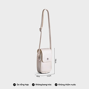 Túi Yuumy ( Thời trang nữ đi chơi sành điệu size 11 - Túi đeo chéo da Verein YN180 )