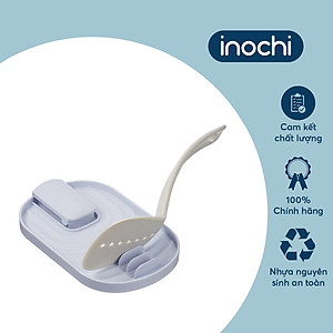 Khay gác dụng cụ nhà bếp thìa nắp vung chảo nhựa cao cấp Inochi Yoko - Chính hãng (Tặng kèm hình dán sticker)