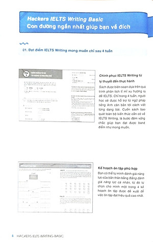 Sách Hackers IELTS Basic- Writing