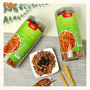 [COMBO 3 HŨ 300G] Gạo lứt giảm cân ăn liền Mailey - gạo lứt sấy rong biển/ cháy tỏi ăn kiêng healthy