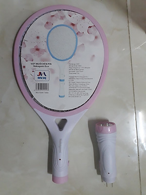 Vợt muỗi Đèn Pin Nakagami Eco thế hệ mới công nghệ Nhật Bản - Màu ngẫu nhiên