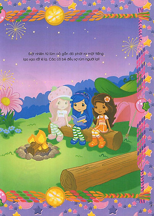 Cô Bé Bánh Dâu- 1000 Đề Can Lấp Lánh - Tập 4