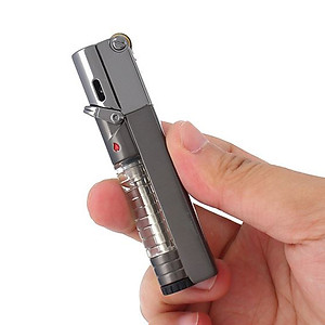 Vỏ Hột Quẹt Bật Lửa Khò 1 Tia Aomai AM7108 Nhỏ Gọn Tiện Lợi Đẹp Độc Lạ - Dùng Gas Cao Cấp